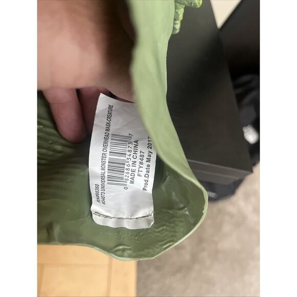 Creature From Black Lagoon Mask Adult Rubies Monsterville Universal Studios - Picture 6 of 6